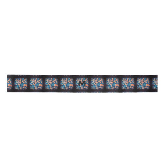 Ruban En Satin Space Mimosa Golden Nebula Blossom (Devant)