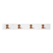Ruban En Satin Spaniel Cavalier King Charles Ruby assis (Devant)