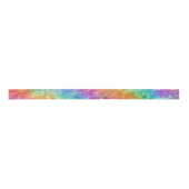 Ruban En Satin spellcaster - vif arc-en-ciel prism ombre : (Devant)