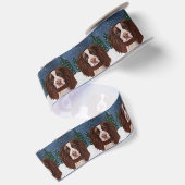 RUBAN EN SATIN SPRINGER SPANIEL ANGLAIS (Dos)