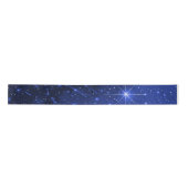 Ruban En Satin Star Galaxy On Blue (Devant)