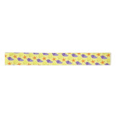 Ruban En Satin Starfish Sea Shells Beach Ocean Vacances Jaune (Devant)