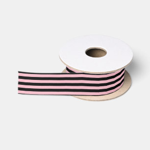 Ruban en satin strié