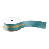 Ruban En Satin Style d'art autochtone ruban bleu (Bobine)