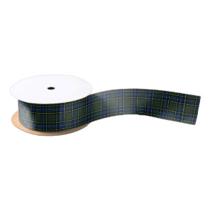 Ruban En Satin Tartan de chasse de MacMillan de clan