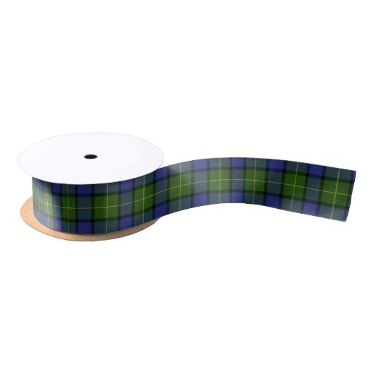 Ruban En Satin Tartan de Muir de clan (Bobine)