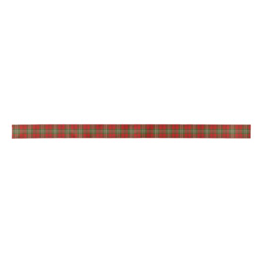 Ruban En Satin Tartan de Scott de clan (Devant)
