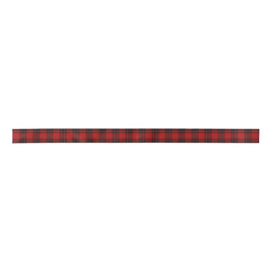 Ruban En Satin Tartan de Wemyss (Devant)