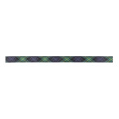 Ruban En Satin Tartan vert violet écossais traditionnel (Devant)