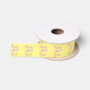 Ruban En Satin Team Girl Genre Reveale Rattle