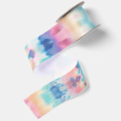 Ruban En Satin Teinture Tie-Dye (Dos)