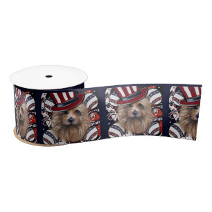 RUBAN EN SATIN TERRIER AUSTRALIEN       