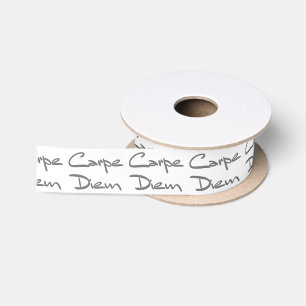 Ruban En Satin Texte frais moderne de CARPE DIEM