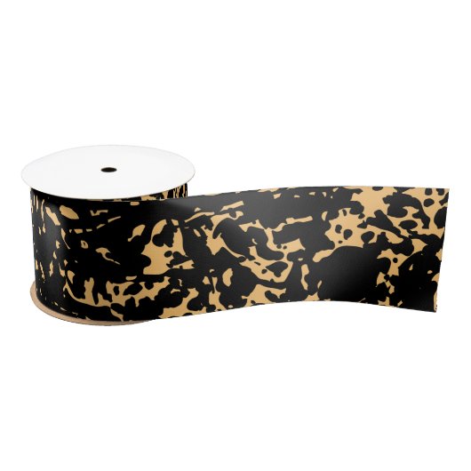 Ruban En Satin Texture Marbre Mignon (Bobine)