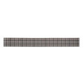 Ruban En Satin Thompson Grey Tartan écossais moderne (Devant)