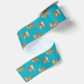 Ruban En Satin Tigres Orange (Dos)