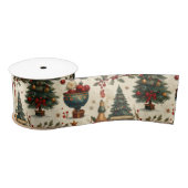 Ruban En Satin Timeless Christmas Vibes (Bobine)