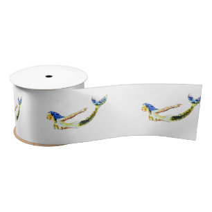 Ruban En Satin Tonnerre de la sirène de natation