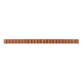 Ruban En Satin Tons Chauds Motif couleur automne (Devant)
