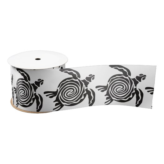 Ruban En Satin Tortue de style tribal Thunder_Cove (Bobine)