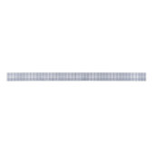 Ruban En Satin Trellis Bleu Marine - Blanc (Devant)