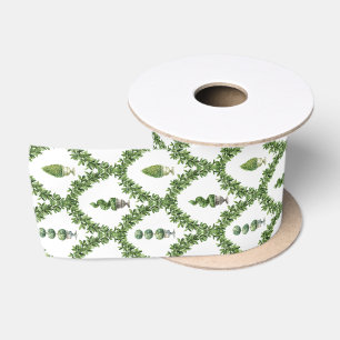 Ruban En Satin Trellis de jardin d'arbres en topiaire