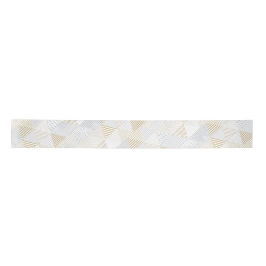 Ruban En Satin Triangles Motif 3 (Devant)