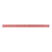 Ruban En Satin Trompe L'oeil Tufted Crosshion Rouge Diamant (Devant)