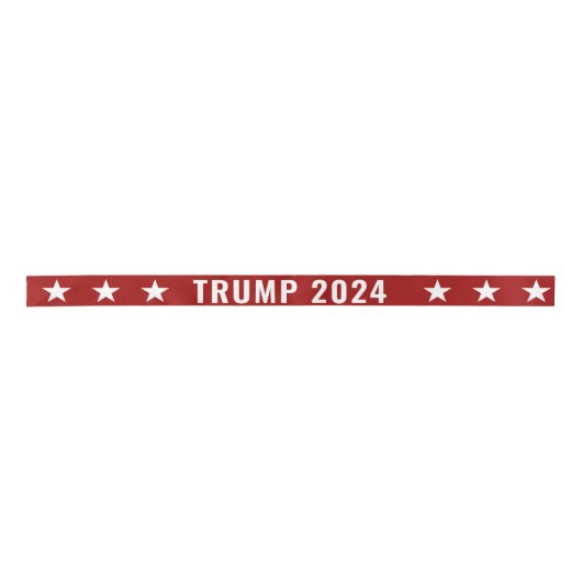 Ruban En Satin Trump 2024 (Devant)