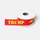 RUBAN EN SATIN TRUMP 2024 (Bobine)
