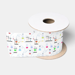 Ruban En Satin Tubes d'essai en chimie et science du laboratoire 