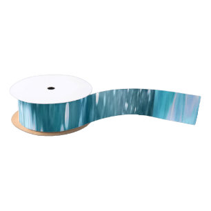 Ruban En Satin Turquoise shimmer