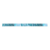 Ruban En Satin Turquoise shimmer (Devant)