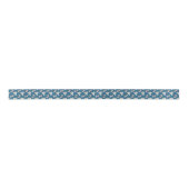 Ruban En Satin Twisters Tornado Satin Ribbon in Blue (Devant)