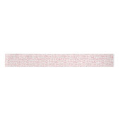 Ruban En Satin Typographie manuscrite de script d'amour (Devant)