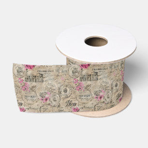 Ruban En Satin Une série de design éphémère français 24
