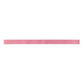 Ruban En Satin Vérification des blocs rose rouge tressé (Devant)