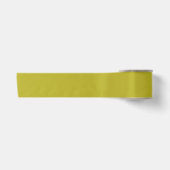 Ruban En Satin Vert Chartreuse Simple Uni Couleur Unie (Devant)