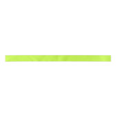 Ruban En Satin Vert clair citron solide (Devant)
