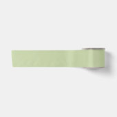Ruban En Satin Vert de fleur sauvage (Devant)