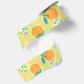 Ruban En Satin Vert d'été orange (Dos)