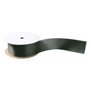 Ruban En Satin Vert grisâtre foncé Pop de couleur