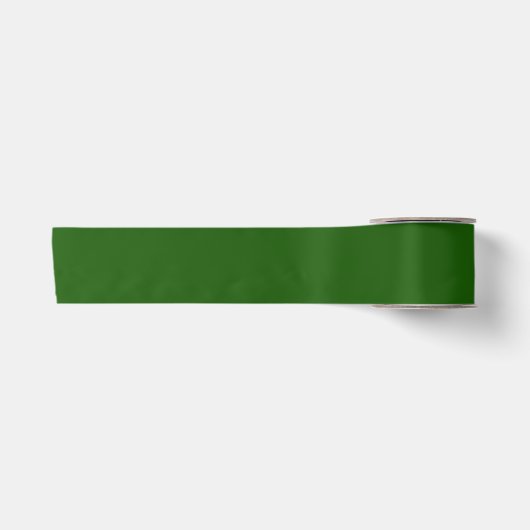 Ruban En Satin Vert Lincoln Uni (Devant)