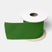 Ruban En Satin Vert Lincoln Uni (Bobine)