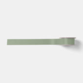 Ruban En Satin Vert sauge uni (Devant)