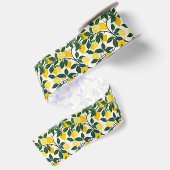 Ruban En Satin Vibrant Lemon Grove (Dos)