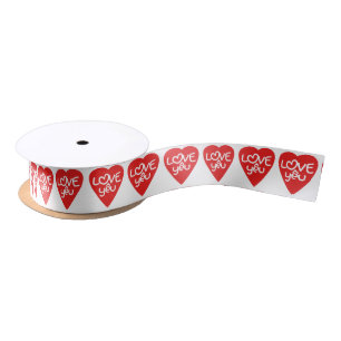 Ruban En Satin Vietnamien Valentine ♥ Love Yêu ♥ Asian Wordplay