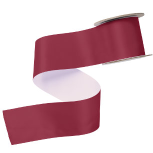 Ruban En Satin Vin bordeaux rouge foncé