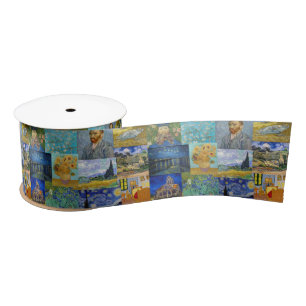 Ruban En Satin Vincent Van Gogh - Masterpieces Patchwork