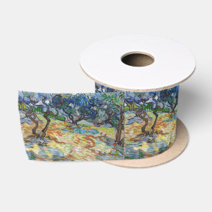 Ruban En Satin Vincent van Gogh - Oliviers : Ciel bleu brillant